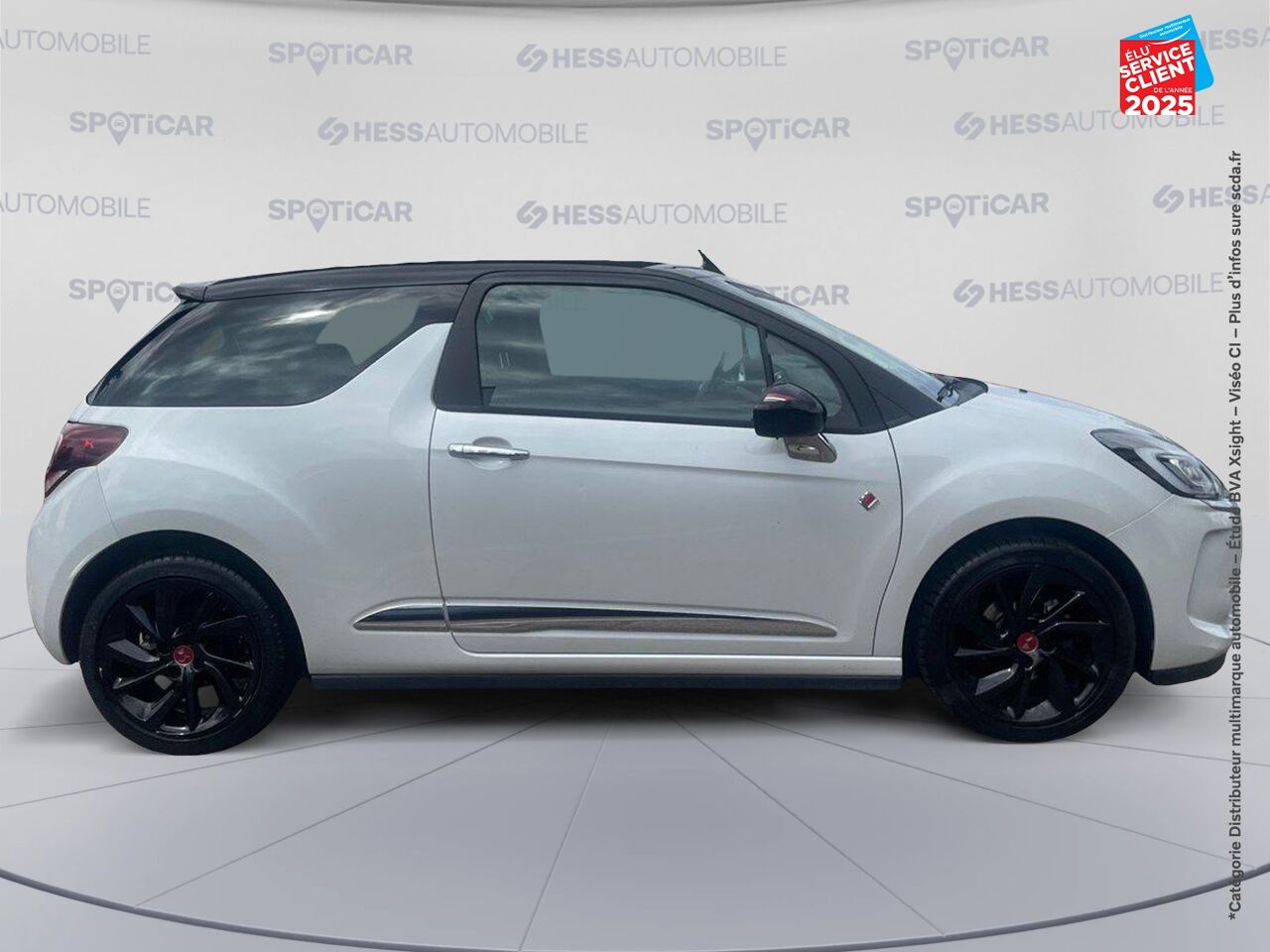 Véhicule d'occasion DS DS 3 PURETECH 130CH PERFORMANCE LINE SS chez Dacia Montbéliard