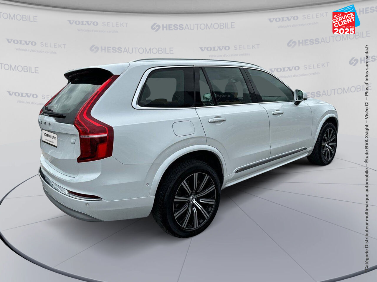 Véhicule d'occasion VOLVO XC90 T8 TWIN ENGINE 303 + 87CH INSCRIPTION LUXE GEARTRONIC 7 PLACES 48G chez Renault Sélestat