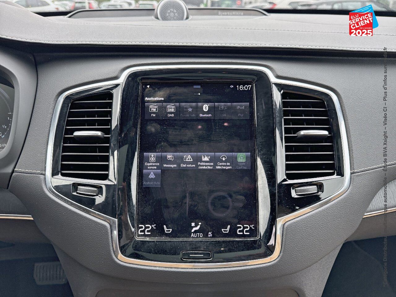 Véhicule d'occasion VOLVO XC90 T8 TWIN ENGINE 303 + 87CH INSCRIPTION LUXE GEARTRONIC 7 PLACES 48G chez Renault Sélestat