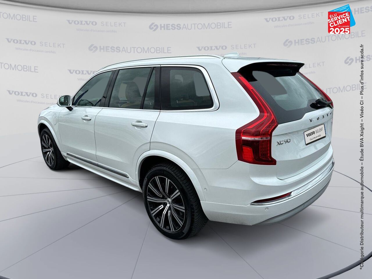 Véhicule d'occasion VOLVO XC90 T8 TWIN ENGINE 303 + 87CH INSCRIPTION LUXE GEARTRONIC 7 PLACES 48G chez Renault Sélestat