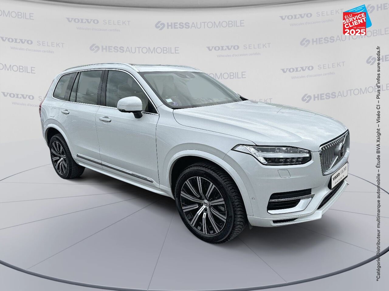 Véhicule d'occasion VOLVO XC90 T8 TWIN ENGINE 303 + 87CH INSCRIPTION LUXE GEARTRONIC 7 PLACES 48G chez Renault Sélestat