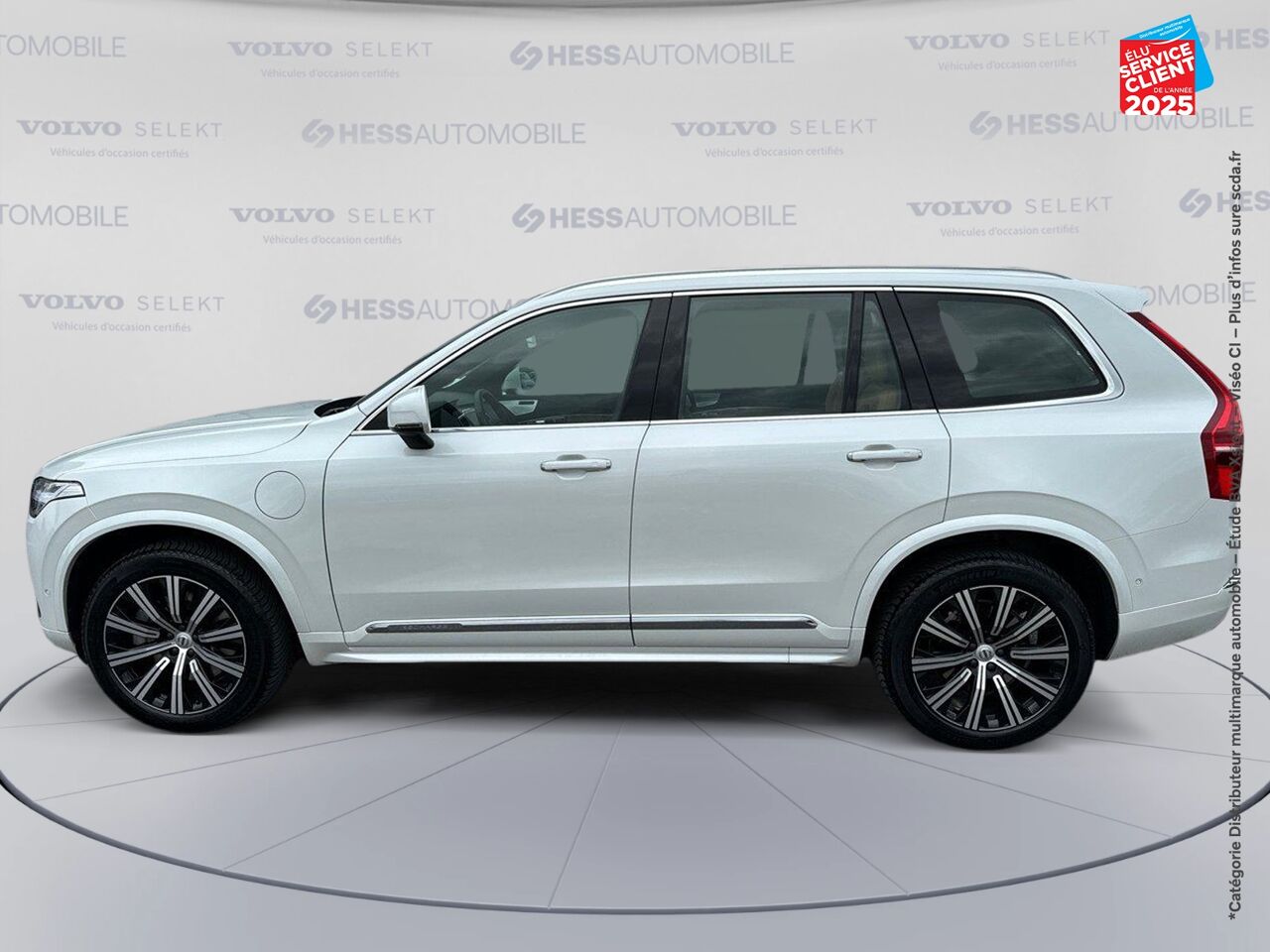 Véhicule d'occasion VOLVO XC90 T8 TWIN ENGINE 303 + 87CH INSCRIPTION LUXE GEARTRONIC 7 PLACES 48G chez Renault Sélestat