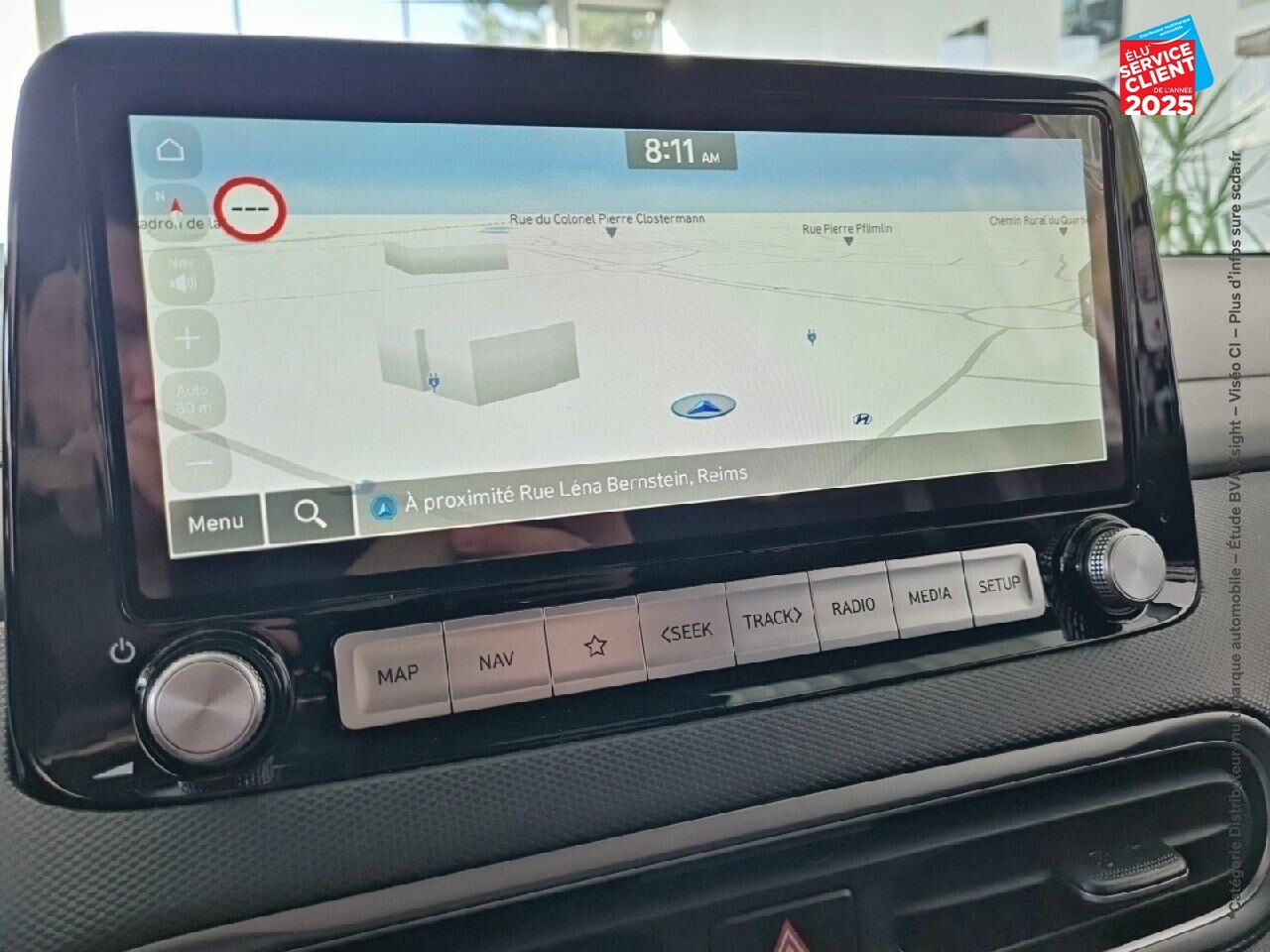 Véhicule d'occasion HYUNDAI KONA ELECTRIC 39KWH - 136CH CREATIVE chez Hyundai Epernay
