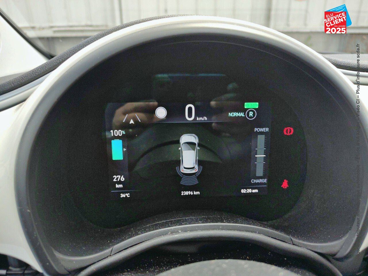 Véhicule d'occasion FIAT 500 E 118CH ICONE GPS RADAR AR chez Renault Sélestat