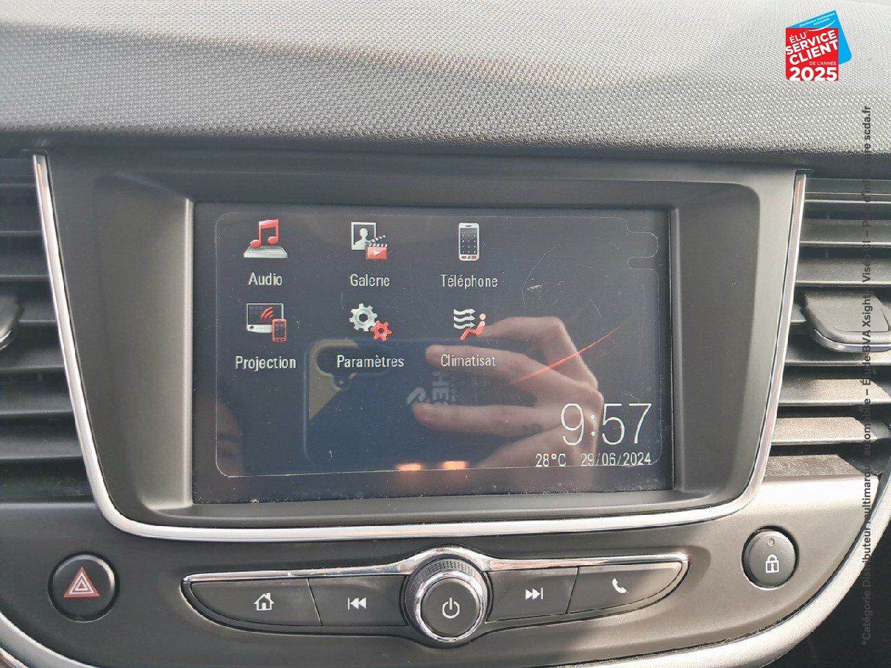Véhicule d'occasion OPEL CROSSLAND X 1.2 TURBO 110CH ELEGANCE BUSINESS 6CV chez Nissan Montbéliard