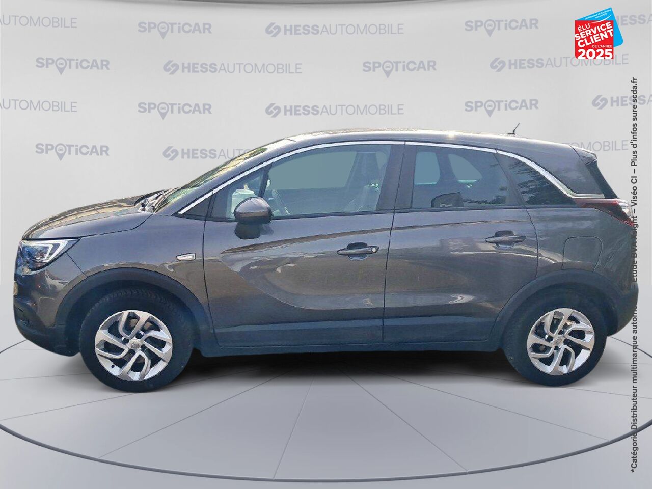 Véhicule d'occasion OPEL CROSSLAND X 1.2 TURBO 110CH ELEGANCE BUSINESS 6CV chez Nissan Montbéliard