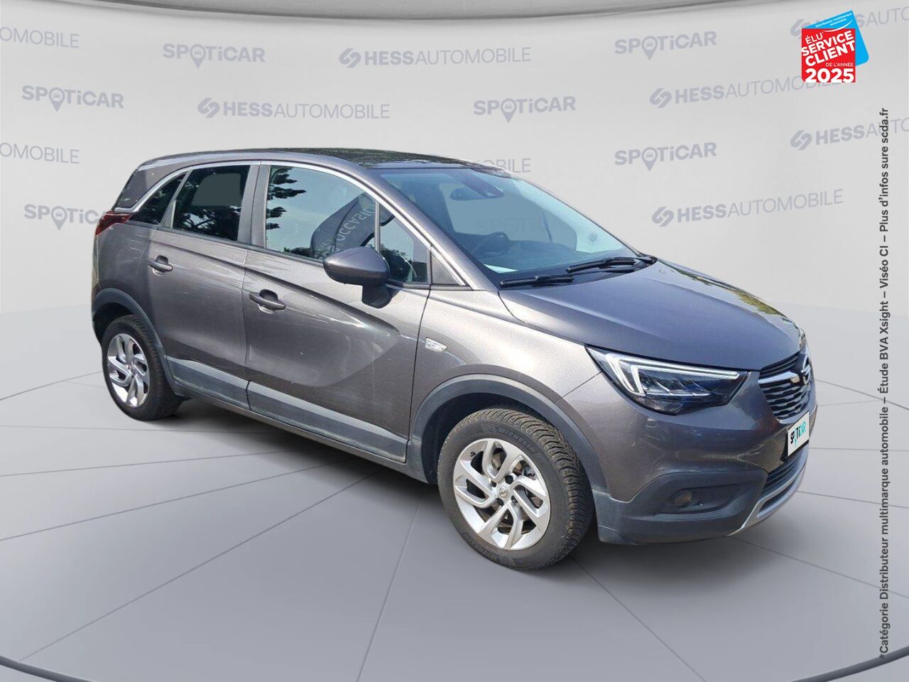 Véhicule d'occasion OPEL CROSSLAND X 1.2 TURBO 110CH ELEGANCE BUSINESS 6CV chez Nissan Montbéliard