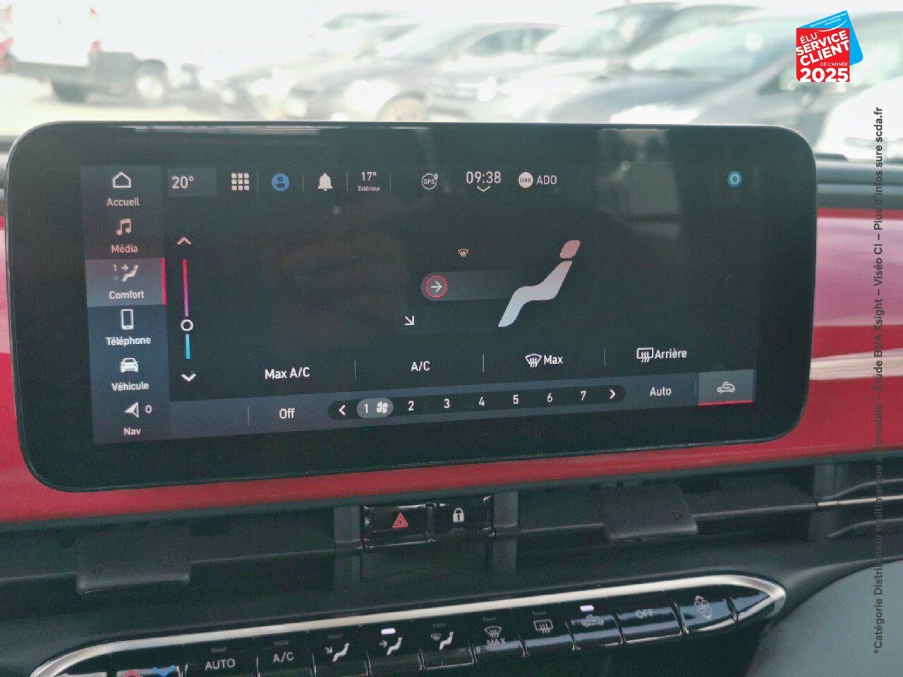 Véhicule d'occasion FIAT 500 E 95CH RED chez Fiat Strasbourg