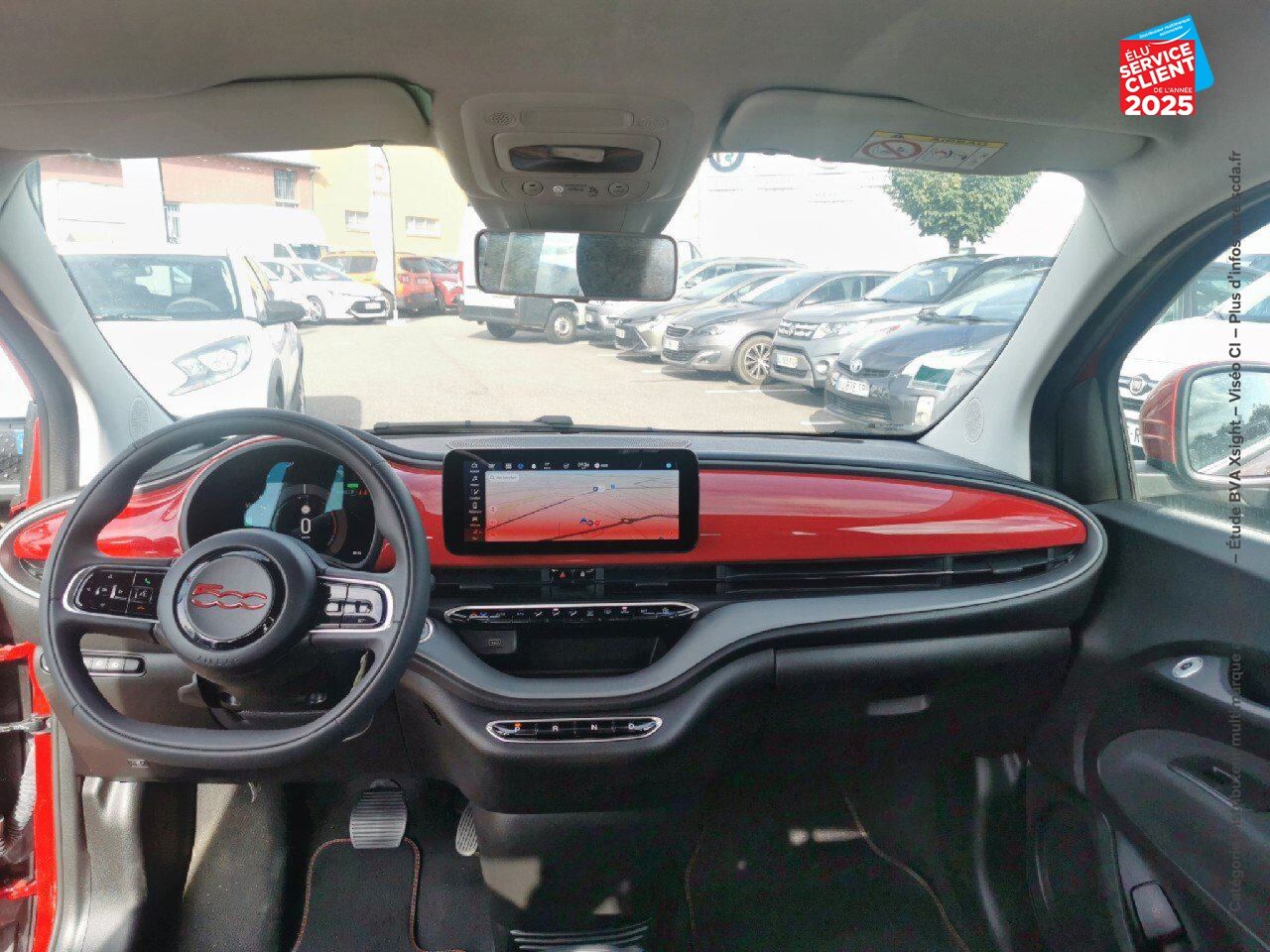 Véhicule d'occasion FIAT 500 E 95CH RED chez Fiat Strasbourg