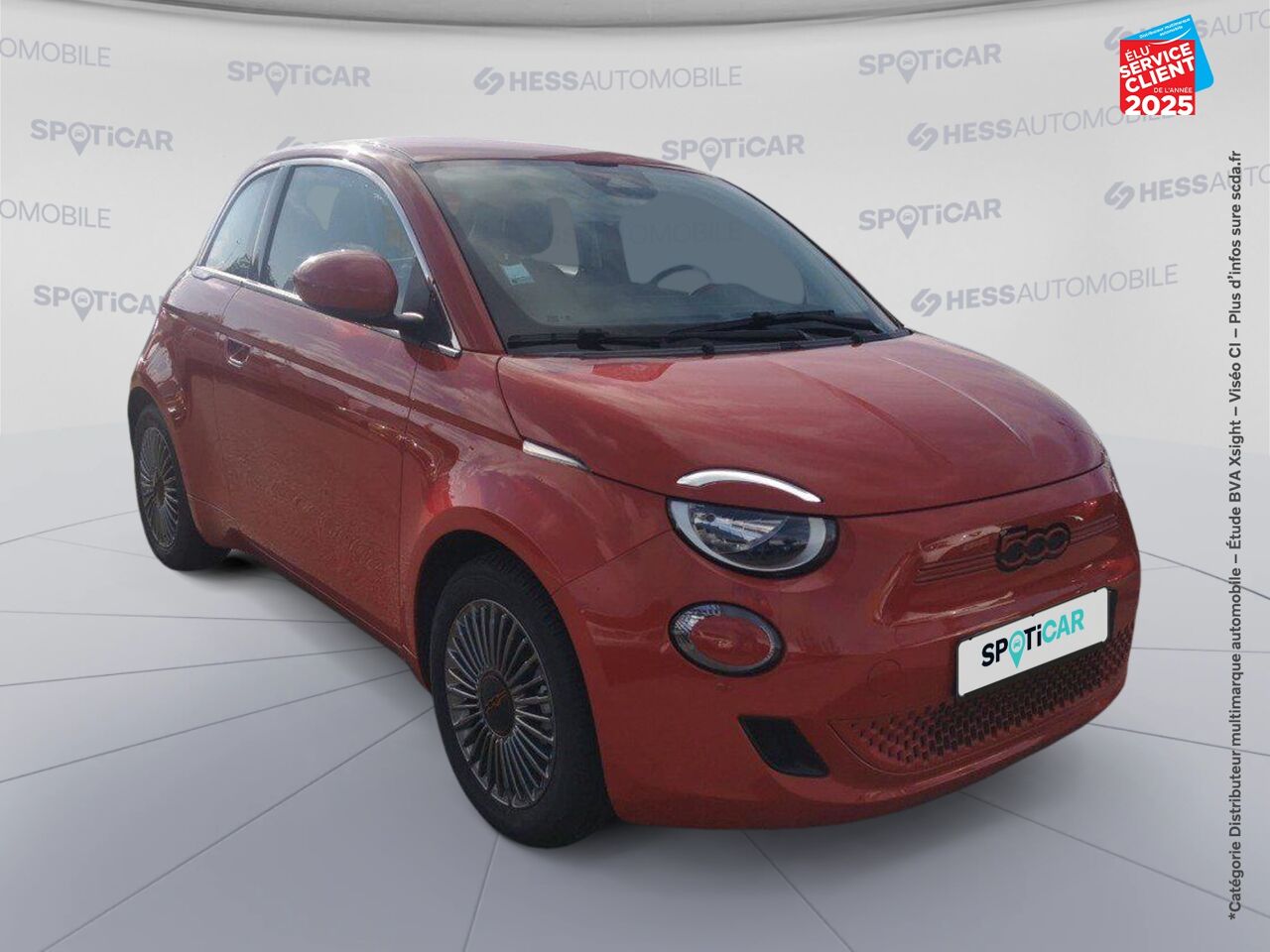 Véhicule d'occasion FIAT 500 E 95CH RED chez Fiat Strasbourg