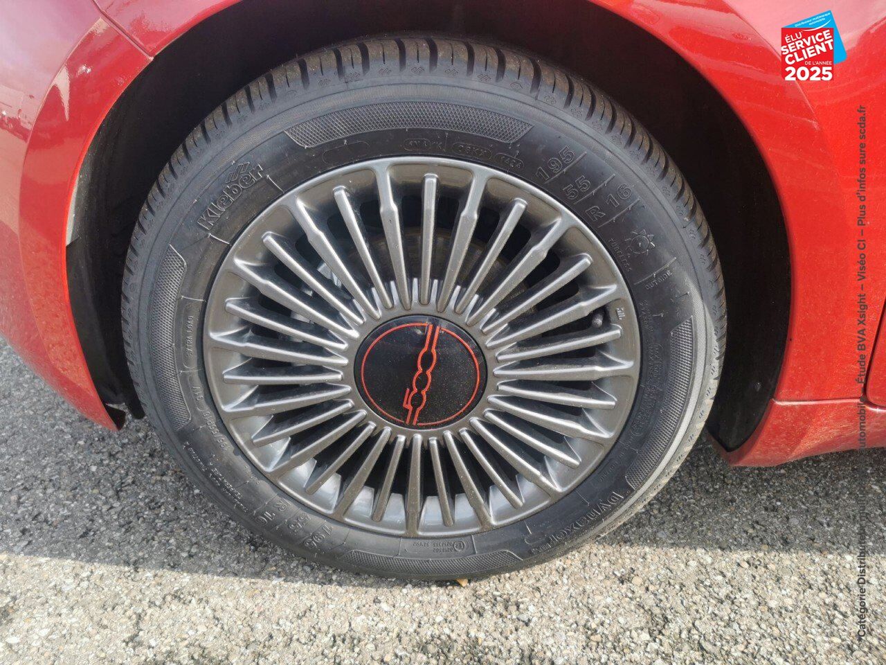 Véhicule d'occasion FIAT 500 E 95CH RED chez Fiat Strasbourg