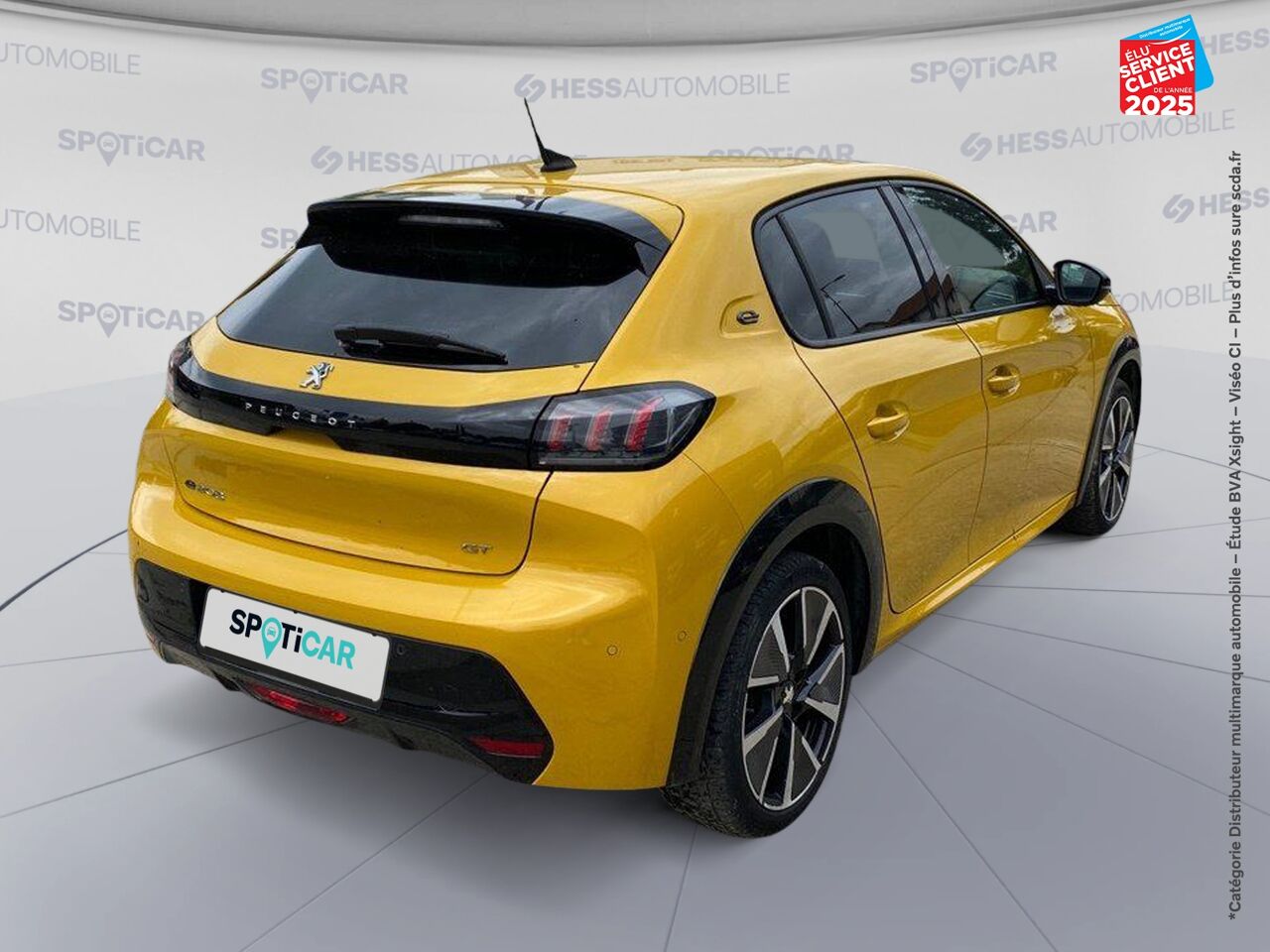 Véhicule d'occasion PEUGEOT 208 E-136CH GT chez Hyundai Epernay