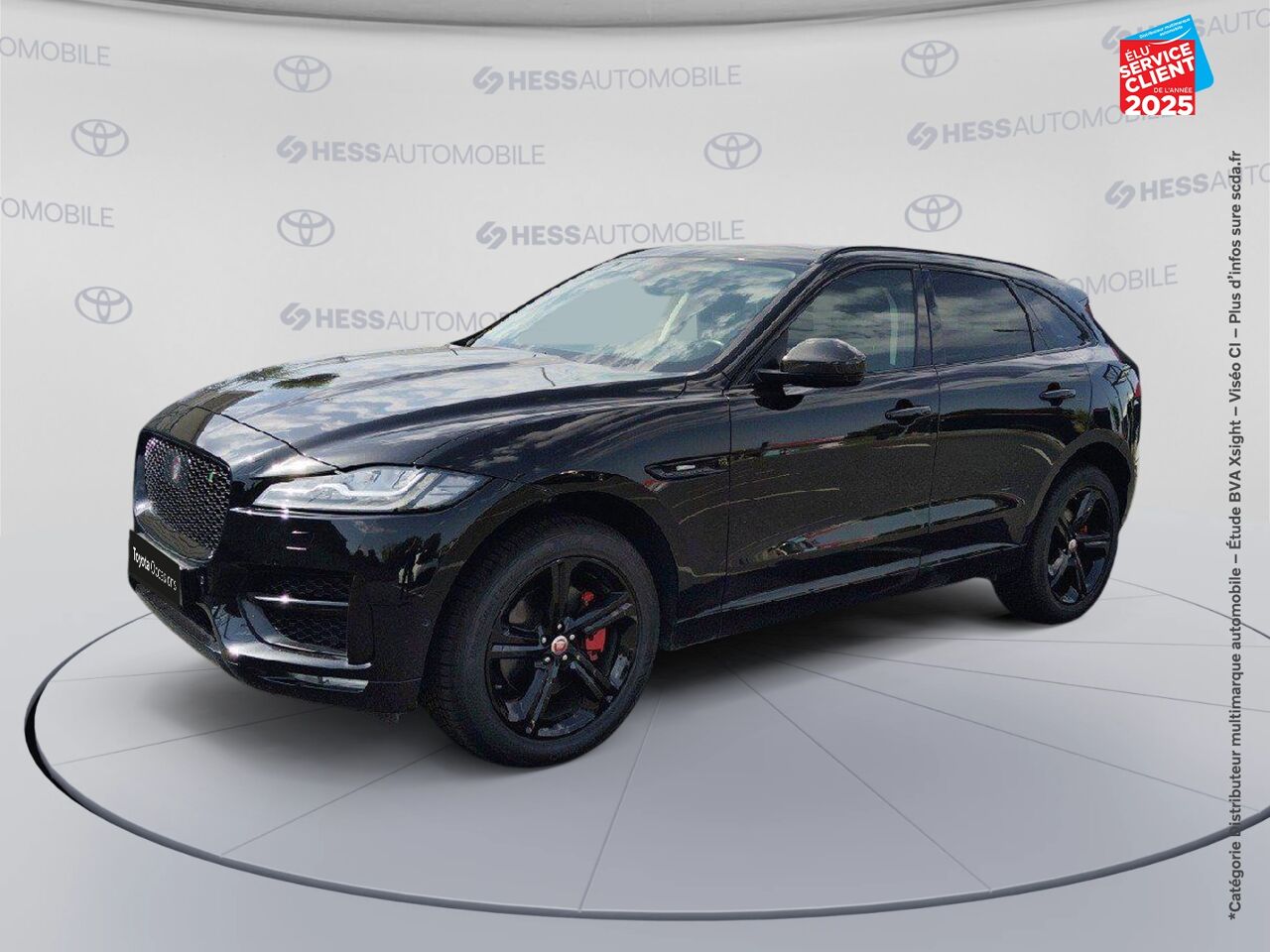 Véhicule d'occasion JAGUAR F-PACE V6 3.0D 300CH R-SPORT 4X4 BVA8 chez MINI Lons-Le-Saunier