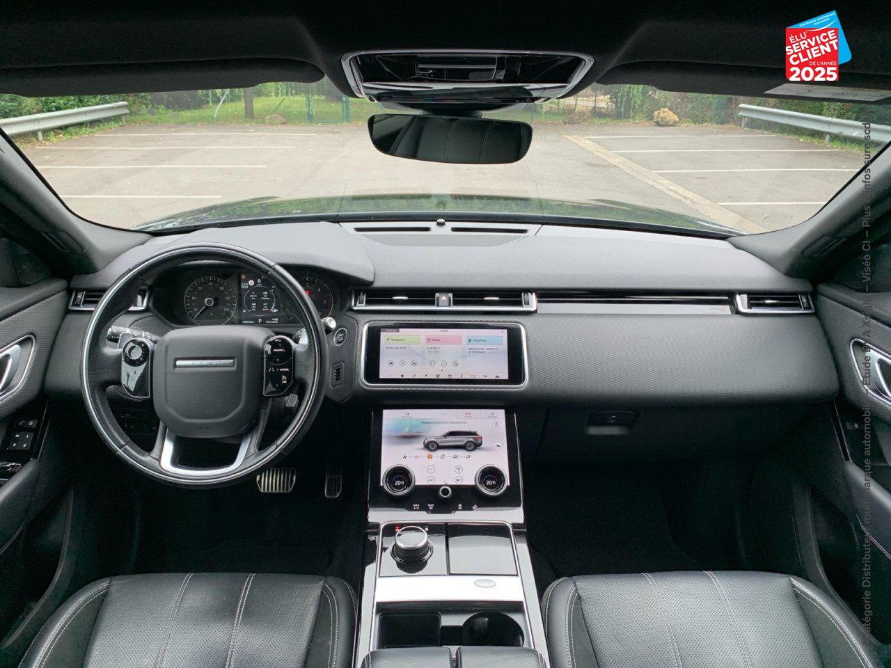 Véhicule d'occasion LAND-ROVER RANGE ROVER VELAR 2.0D 180CH R-DYNAMIC S AWD BVA chez Renault Saint-Louis