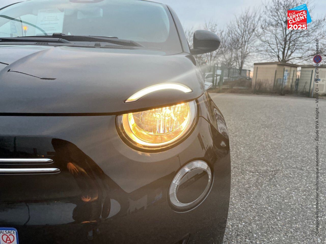 Véhicule d'occasion FIAT 500 E 118CH ICONE GPS chez HESS Automobile