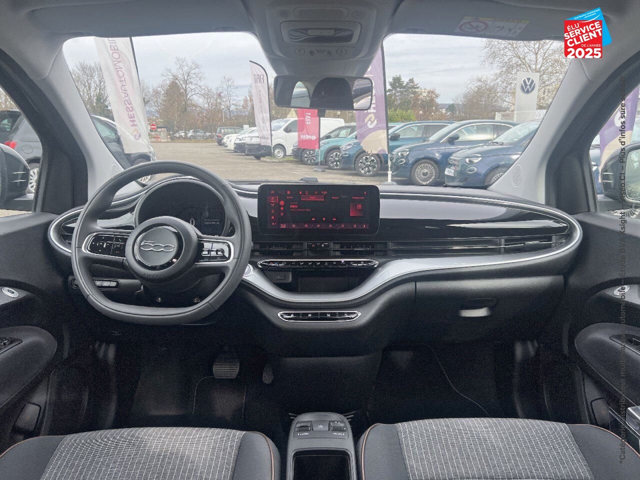 Véhicule d'occasion FIAT 500 E 118CH ICONE GPS chez HESS Automobile