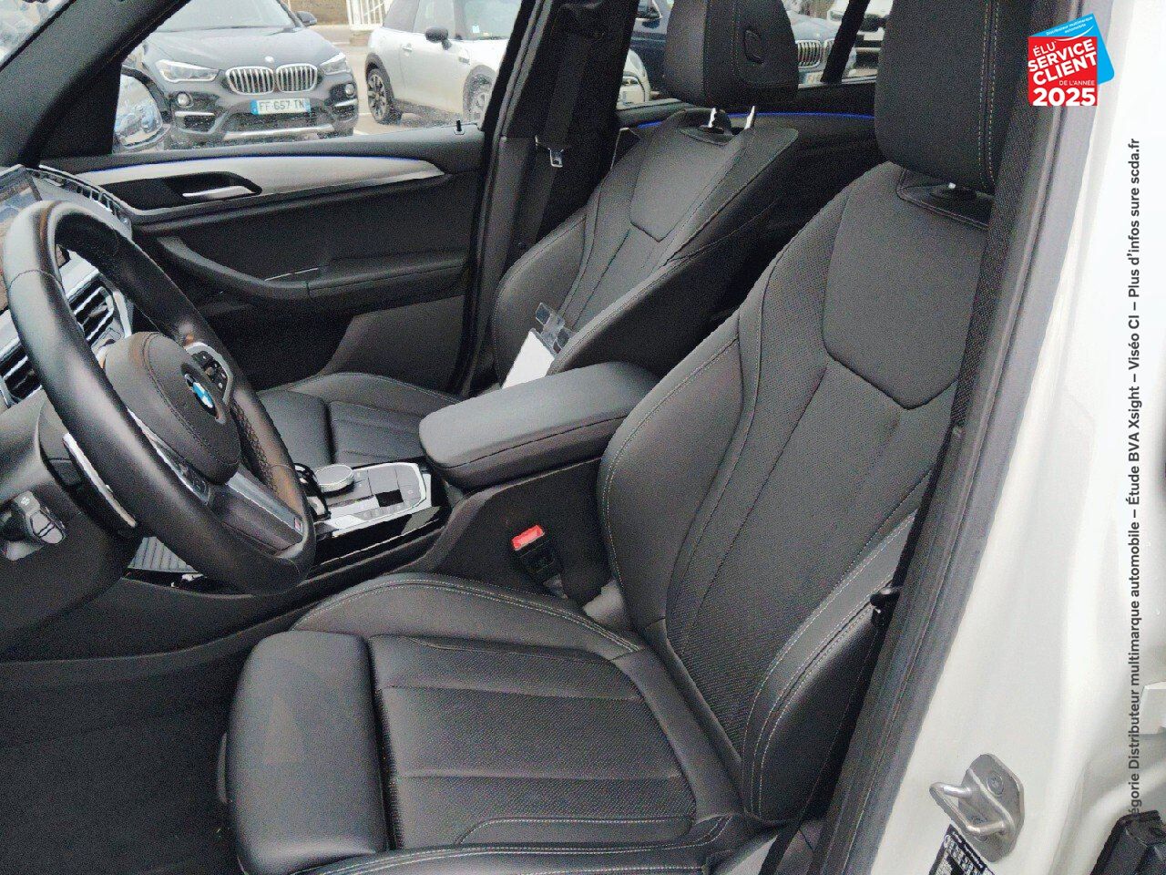 Véhicule d'occasion BMW X3 XDRIVE20D 190CH M SPORT TOUVRANT SIEGES CUIR GPS chez BMW Lons le Saunier