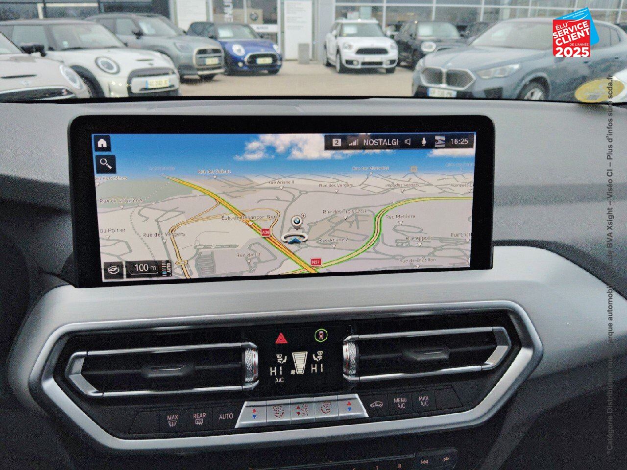 Véhicule d'occasion BMW X3 XDRIVE20D 190CH M SPORT TOUVRANT SIEGES CUIR GPS chez BMW Lons le Saunier