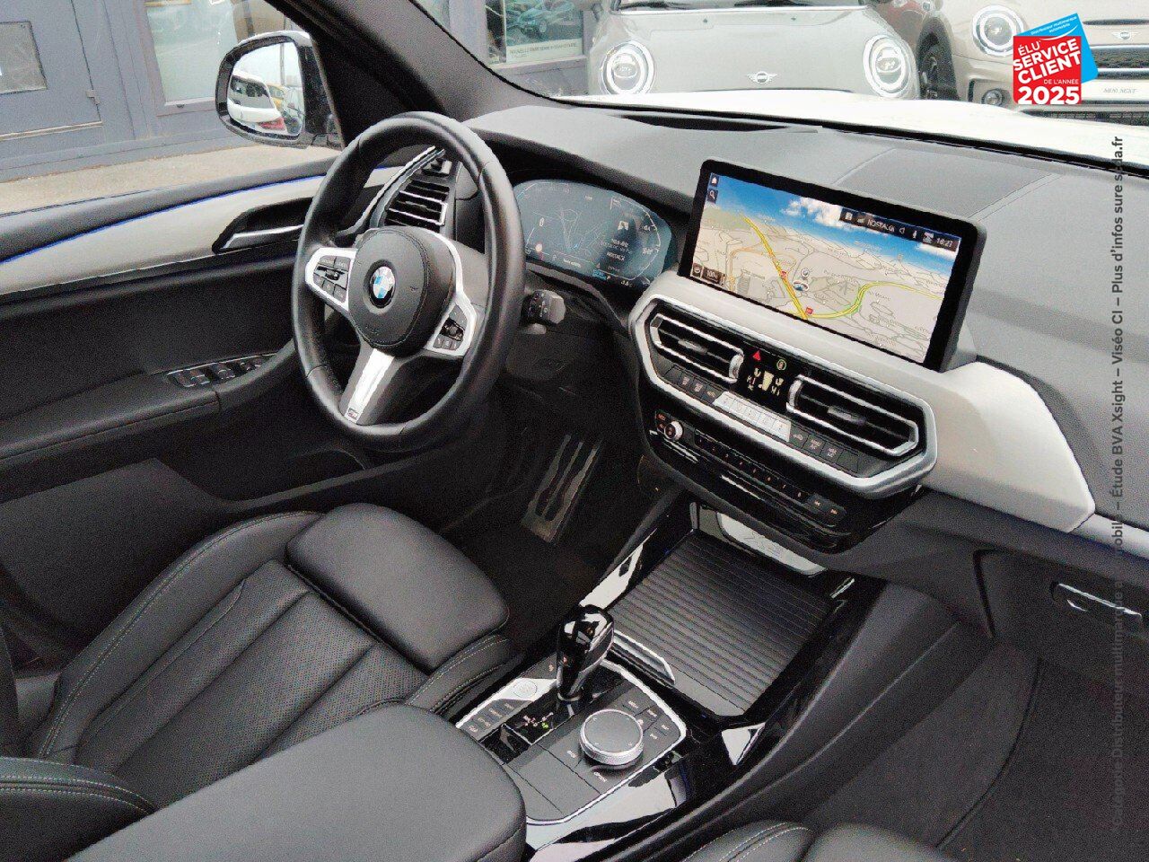 Véhicule d'occasion BMW X3 XDRIVE20D 190CH M SPORT TOUVRANT SIEGES CUIR GPS chez BMW Lons le Saunier