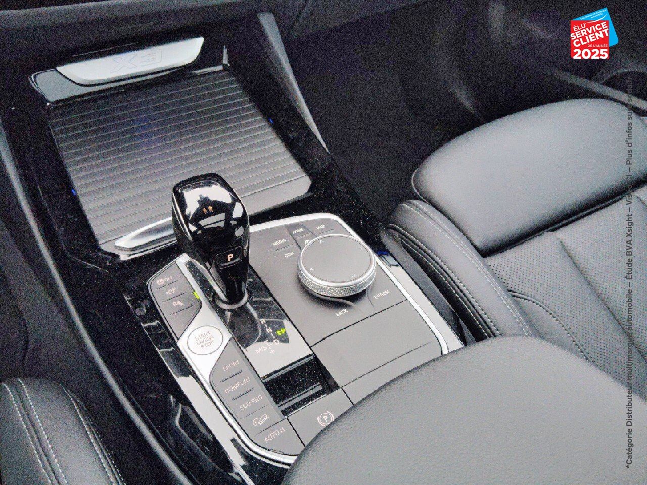 Véhicule d'occasion BMW X3 XDRIVE20D 190CH M SPORT TOUVRANT SIEGES CUIR GPS chez BMW Lons le Saunier