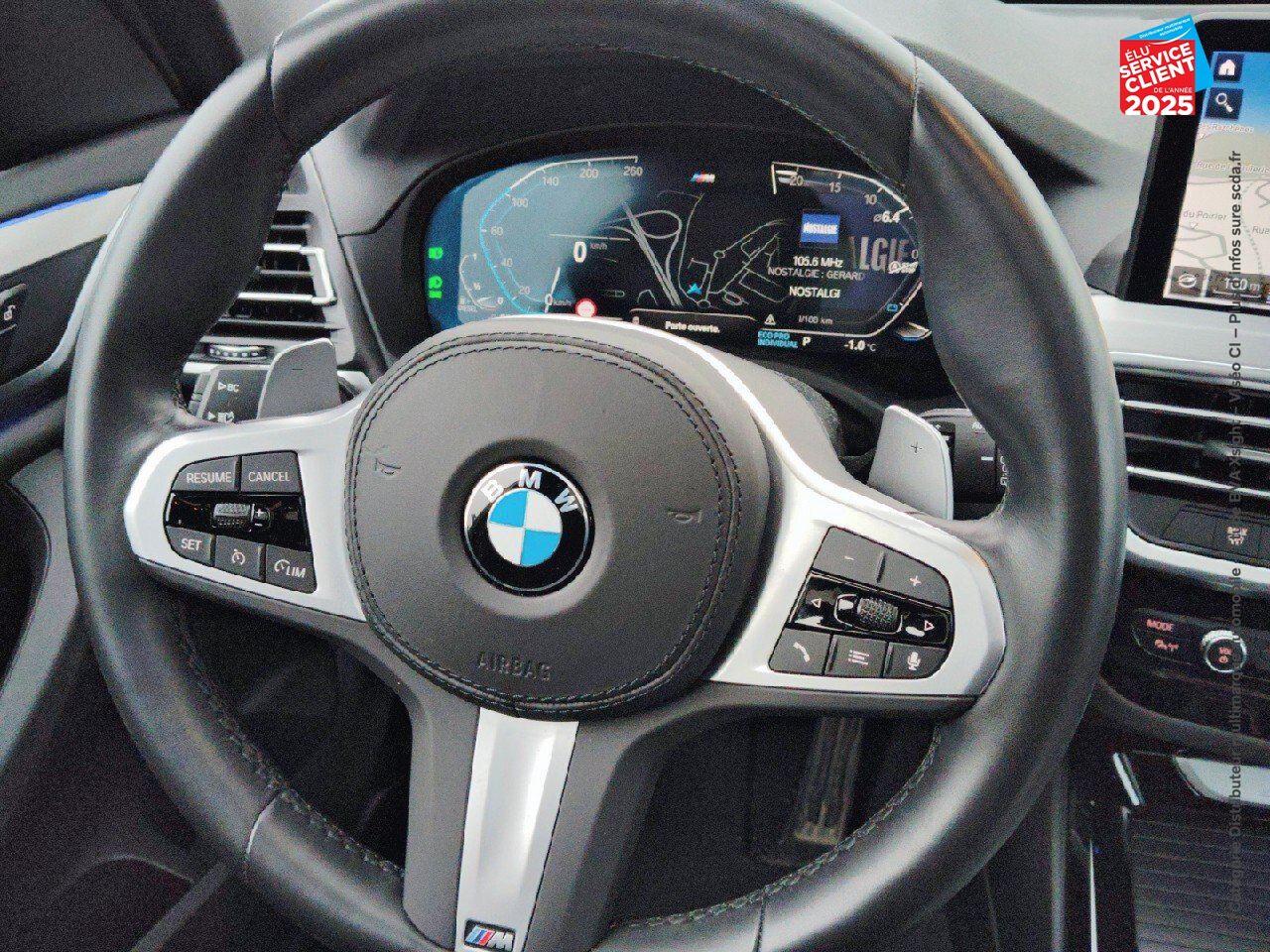 Véhicule d'occasion BMW X3 XDRIVE20D 190CH M SPORT TOUVRANT SIEGES CUIR GPS chez BMW Lons le Saunier