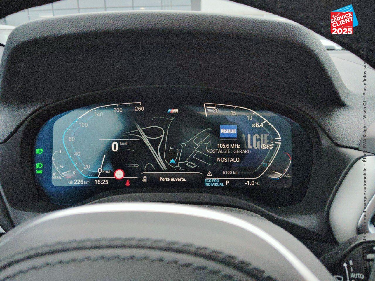 Véhicule d'occasion BMW X3 XDRIVE20D 190CH M SPORT TOUVRANT SIEGES CUIR GPS chez BMW Lons le Saunier
