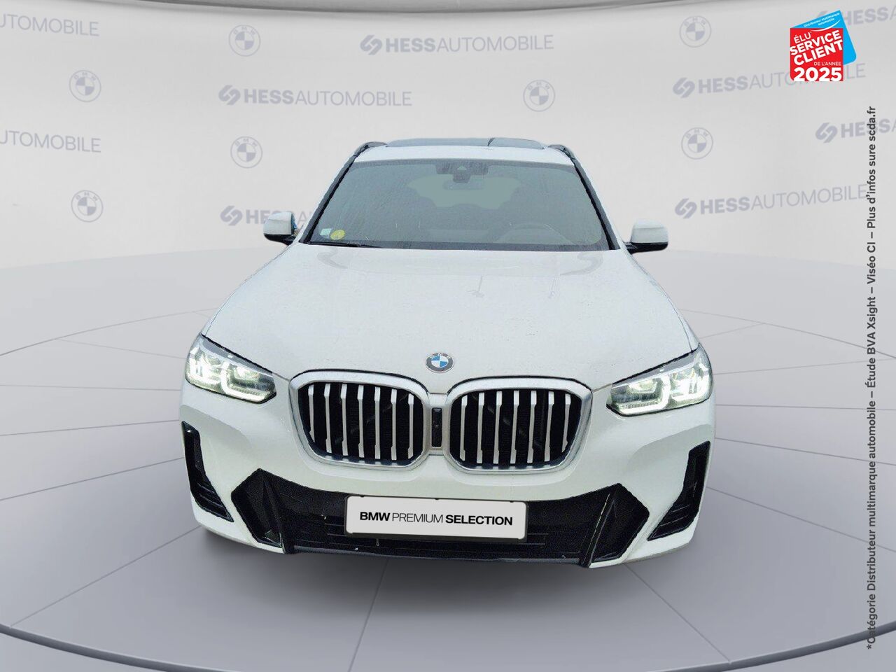 Véhicule d'occasion BMW X3 XDRIVE20D 190CH M SPORT TOUVRANT SIEGES CUIR GPS chez BMW Lons le Saunier