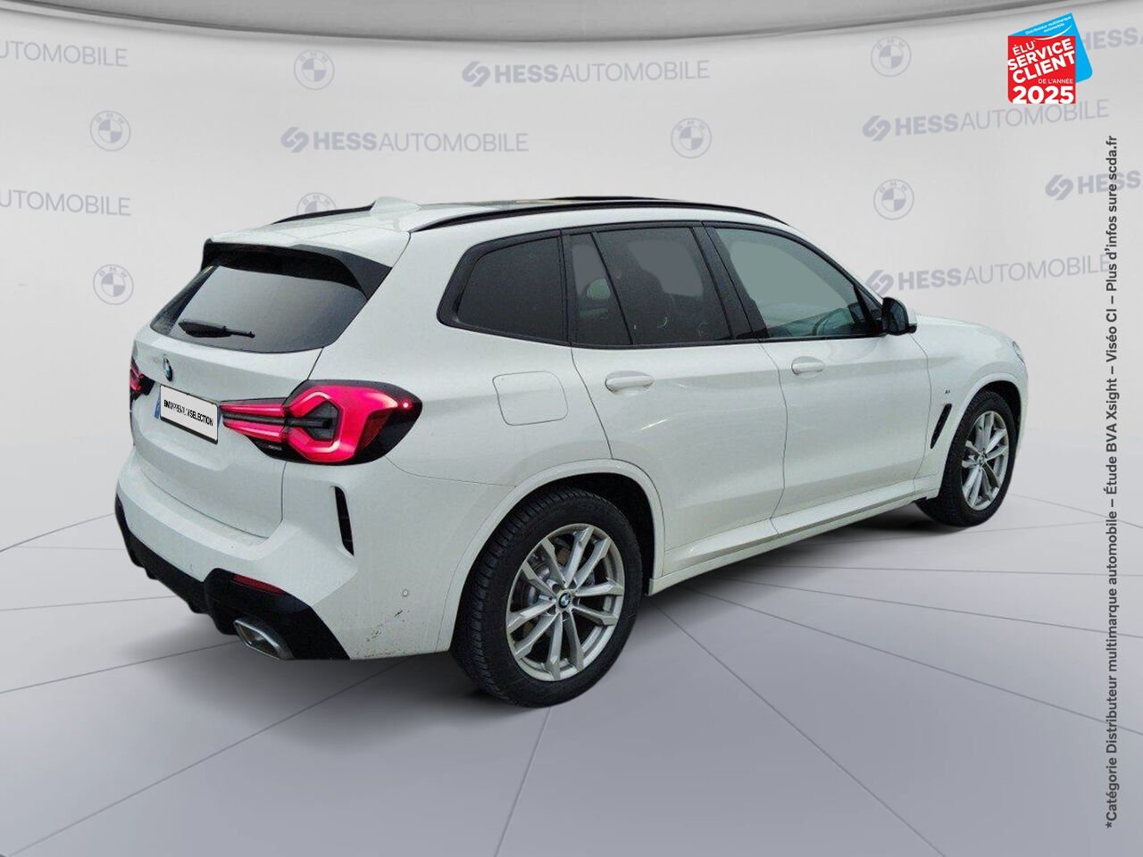 Véhicule d'occasion BMW X3 XDRIVE20D 190CH M SPORT TOUVRANT SIEGES CUIR GPS chez BMW Lons le Saunier