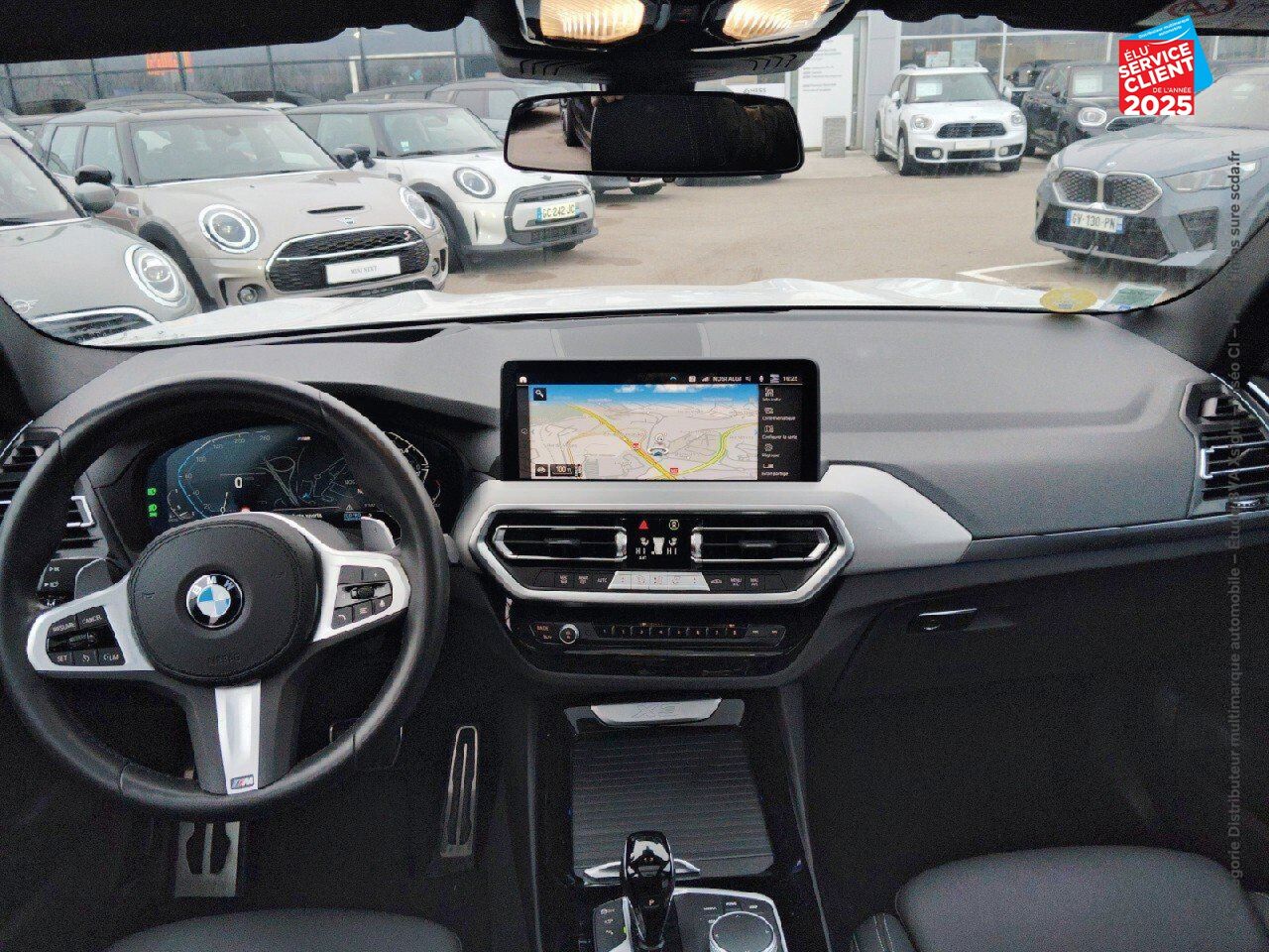 Véhicule d'occasion BMW X3 XDRIVE20D 190CH M SPORT TOUVRANT SIEGES CUIR GPS chez BMW Lons le Saunier