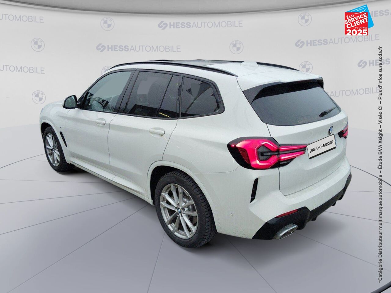 Véhicule d'occasion BMW X3 XDRIVE20D 190CH M SPORT TOUVRANT SIEGES CUIR GPS chez BMW Lons le Saunier