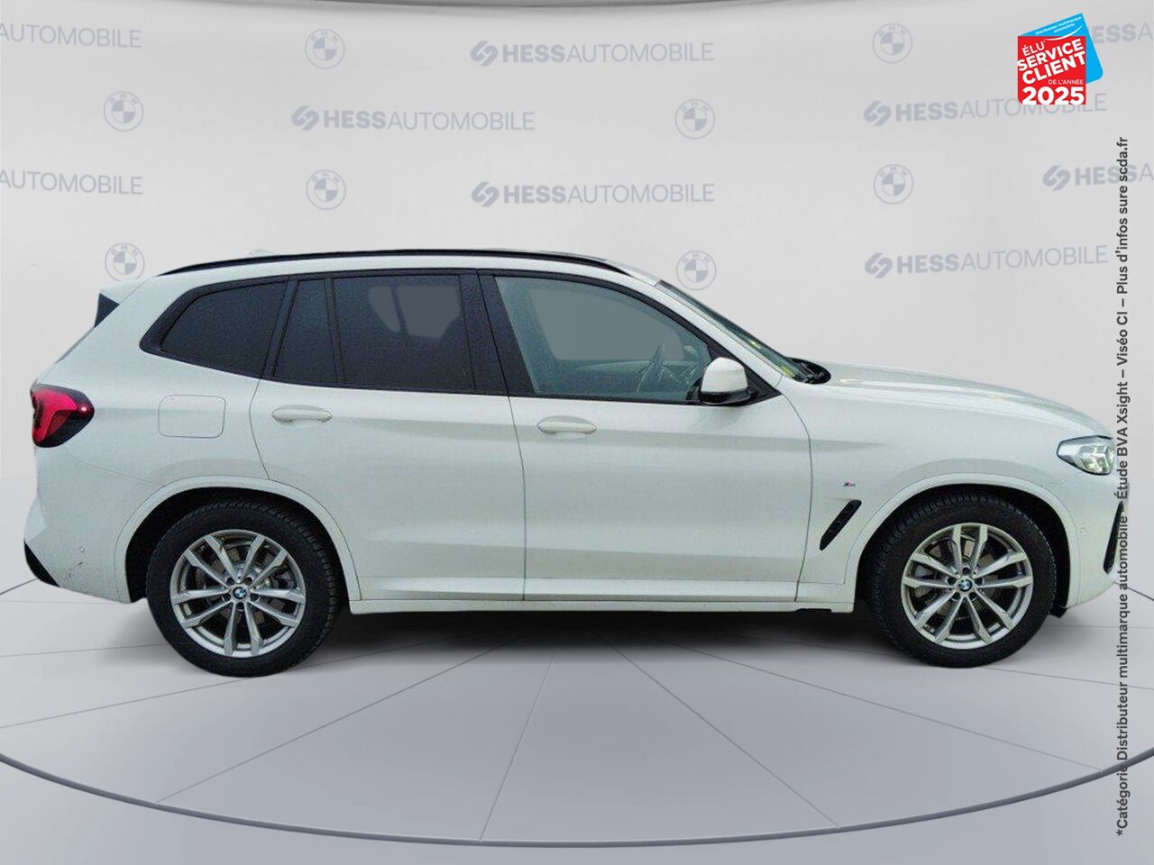 Véhicule d'occasion BMW X3 XDRIVE20D 190CH M SPORT TOUVRANT SIEGES CUIR GPS chez BMW Lons le Saunier