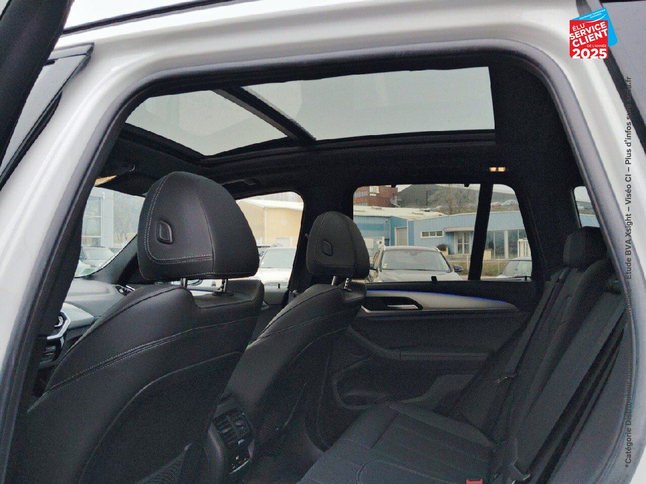 Véhicule d'occasion BMW X3 XDRIVE20D 190CH M SPORT TOUVRANT SIEGES CUIR GPS chez BMW Lons le Saunier