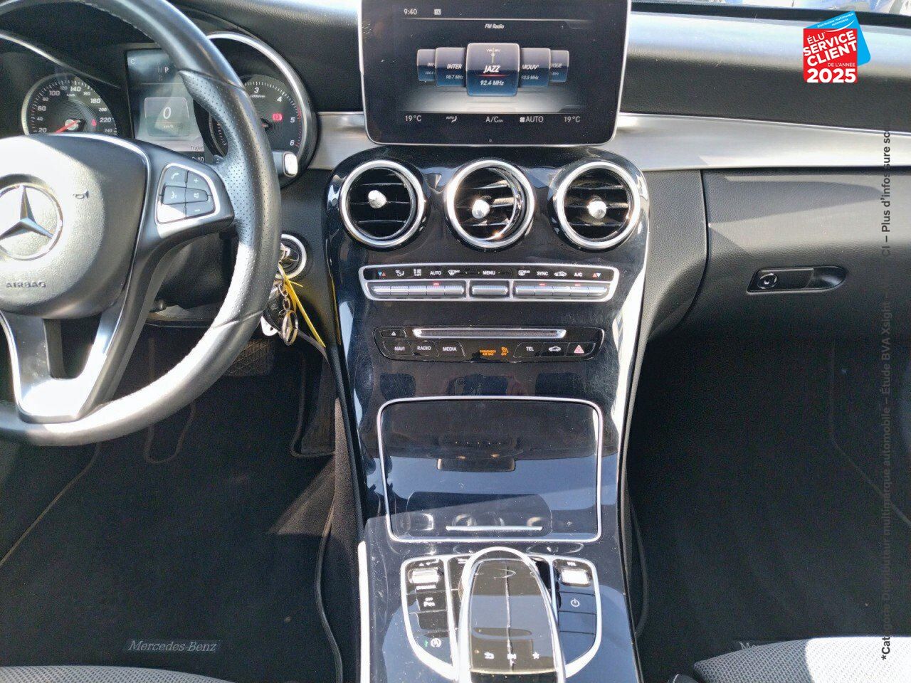 Véhicule d'occasion MERCEDES-BENZ CLASSE C 220 D EXECUTIVE 9G-TRONIC chez Renault Saint-Louis