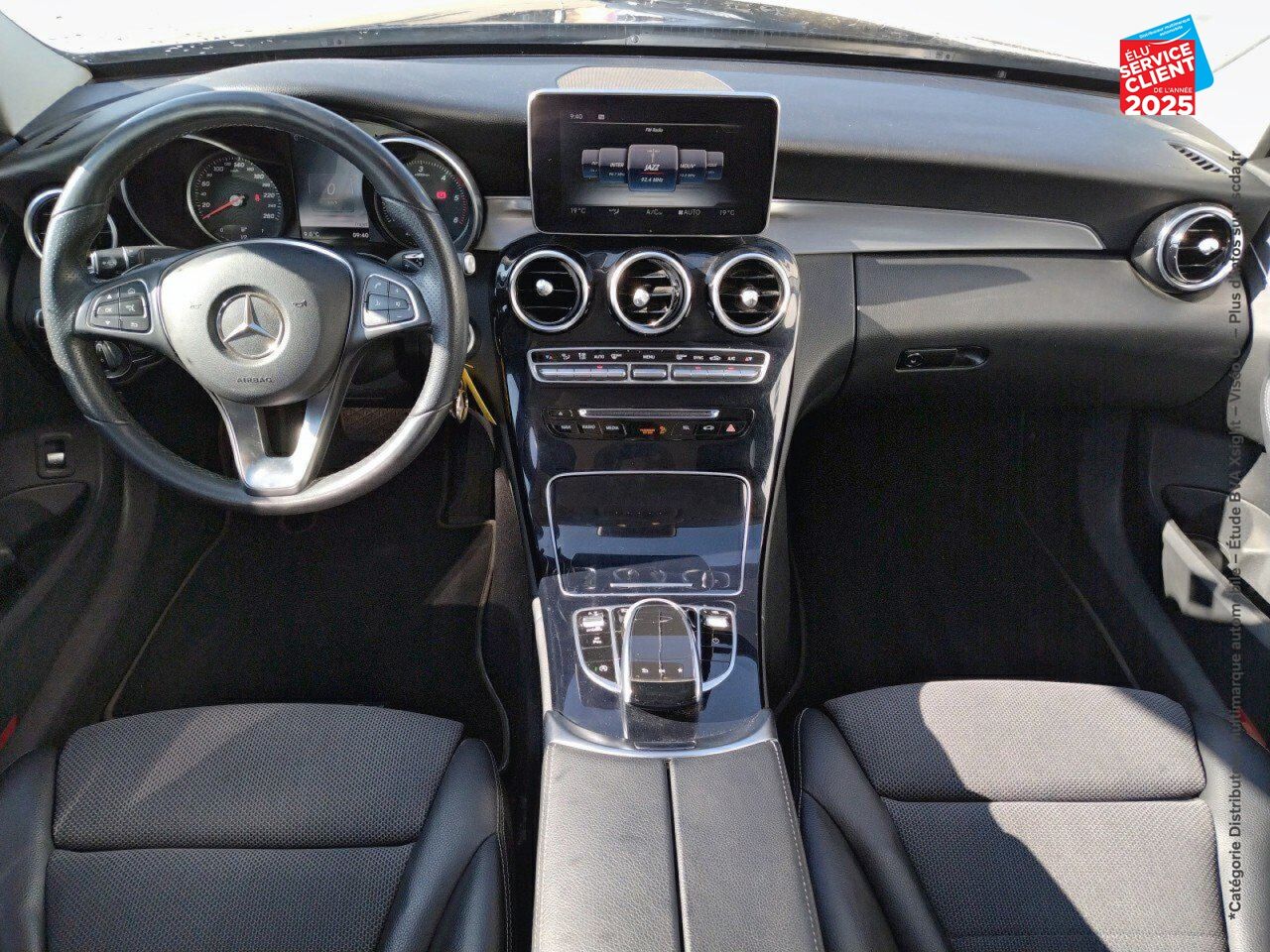 Véhicule d'occasion MERCEDES-BENZ CLASSE C 220 D EXECUTIVE 9G-TRONIC chez Renault Saint-Louis