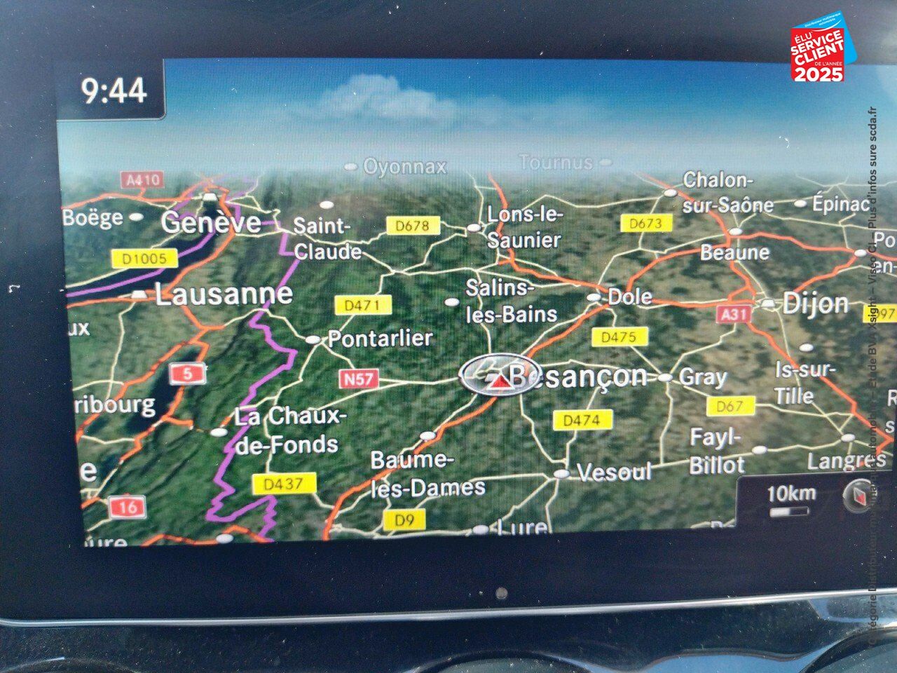Véhicule d'occasion MERCEDES-BENZ CLASSE C 220 D EXECUTIVE 9G-TRONIC chez Renault Saint-Louis