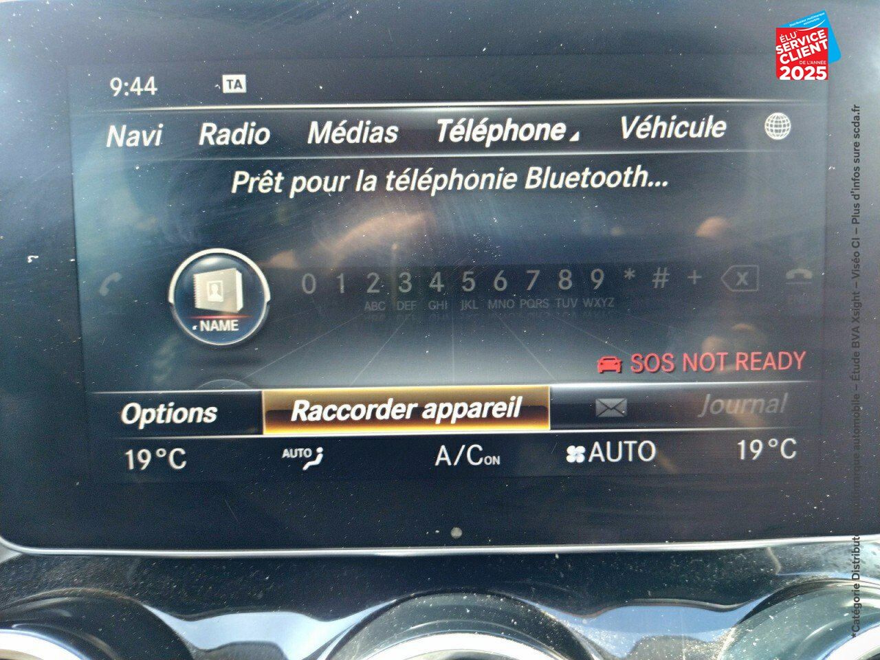 Véhicule d'occasion MERCEDES-BENZ CLASSE C 220 D EXECUTIVE 9G-TRONIC chez Renault Saint-Louis