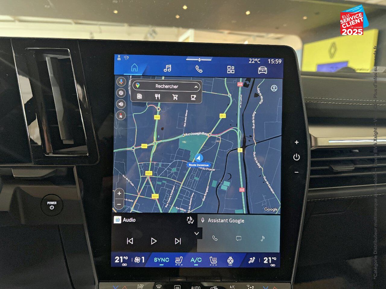 Véhicule d'occasion RENAULT SCENIC E-TECH ELECTRIC 220CH TECHNO ESPRIT ICONIC GRANDE AUTONOMIE chez Renault Strasbourg
