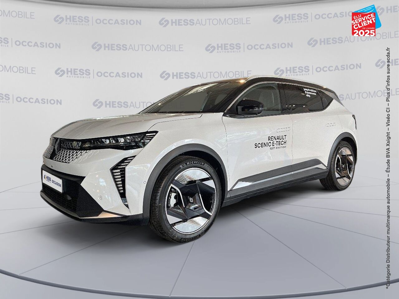Véhicule d'occasion RENAULT SCENIC E-TECH ELECTRIC 220CH TECHNO ESPRIT ICONIC GRANDE AUTONOMIE chez Renault Strasbourg