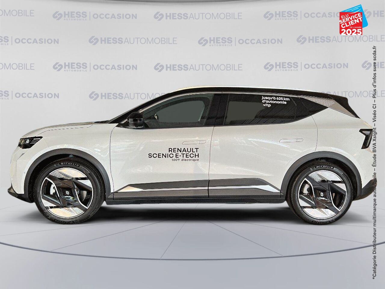 Véhicule d'occasion RENAULT SCENIC E-TECH ELECTRIC 220CH TECHNO ESPRIT ICONIC GRANDE AUTONOMIE chez Renault Strasbourg