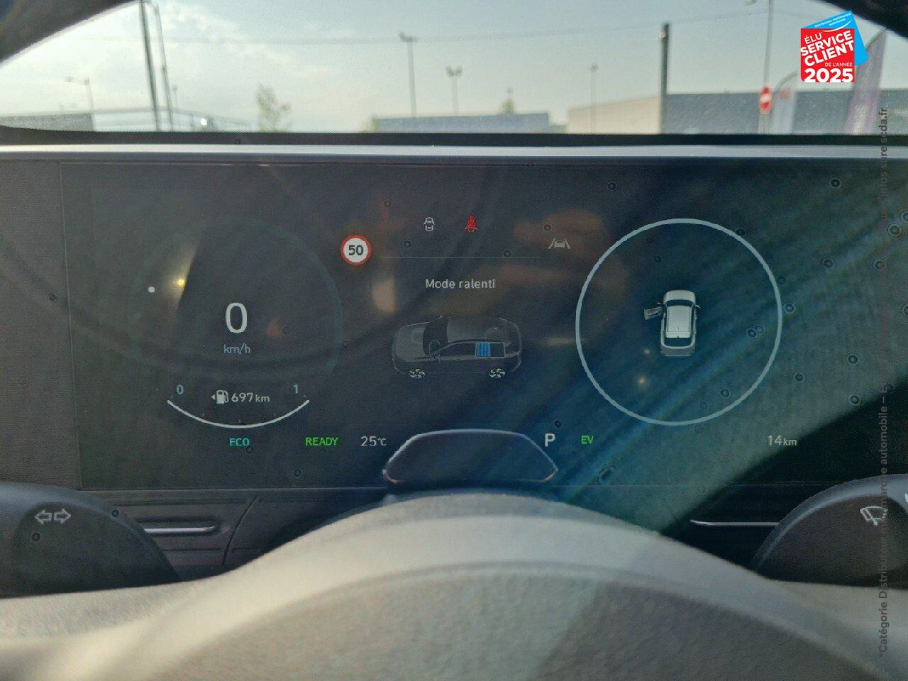 Véhicule d'occasion HYUNDAI KONA 1.6 GDI 141CH HYBRID CREATIVE DCT-6 chez Toyota Saint Dizier