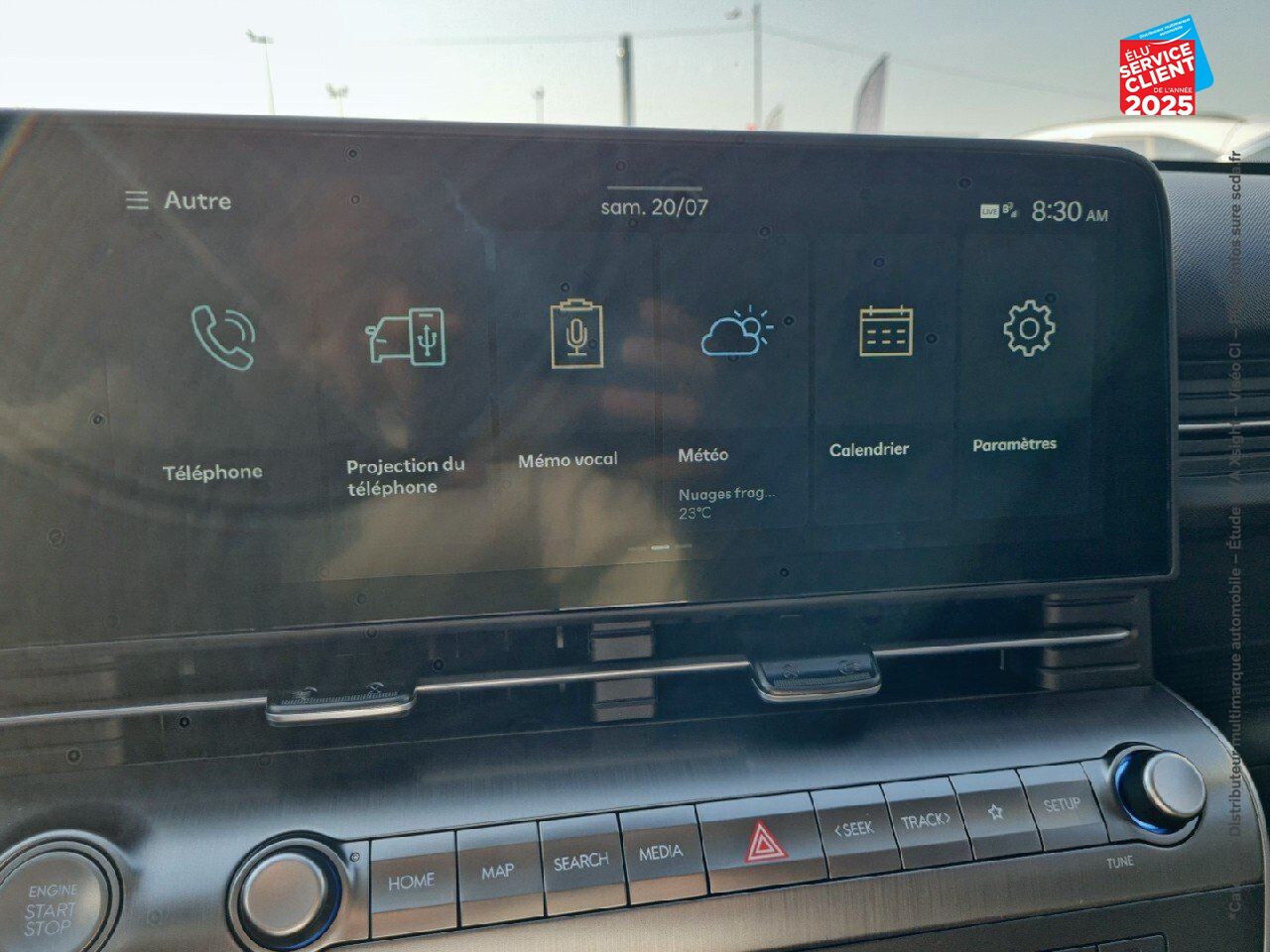 Véhicule d'occasion HYUNDAI KONA 1.6 GDI 141CH HYBRID CREATIVE DCT-6 chez Toyota Saint Dizier