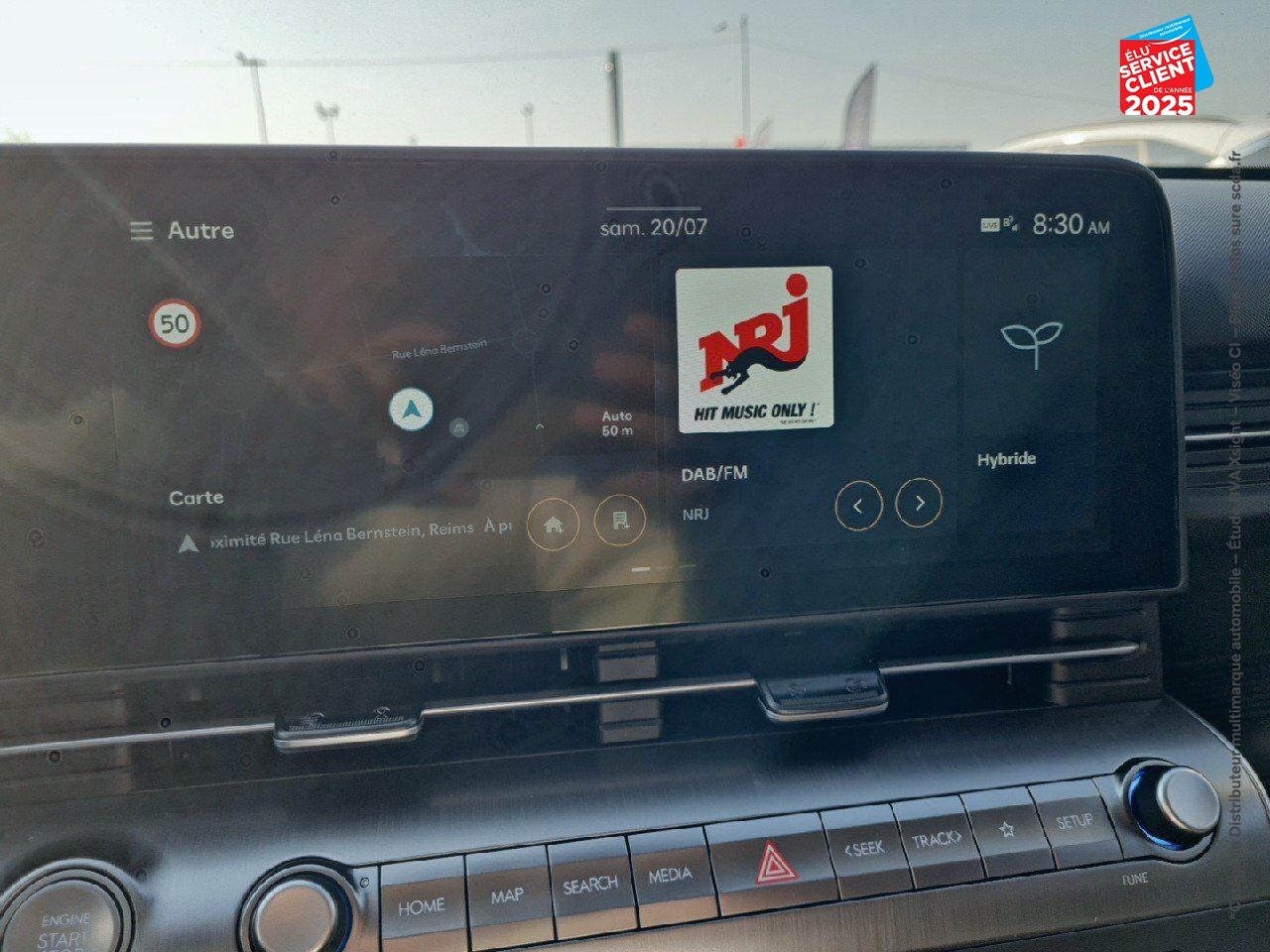 Véhicule d'occasion HYUNDAI KONA 1.6 GDI 141CH HYBRID CREATIVE DCT-6 chez Toyota Saint Dizier