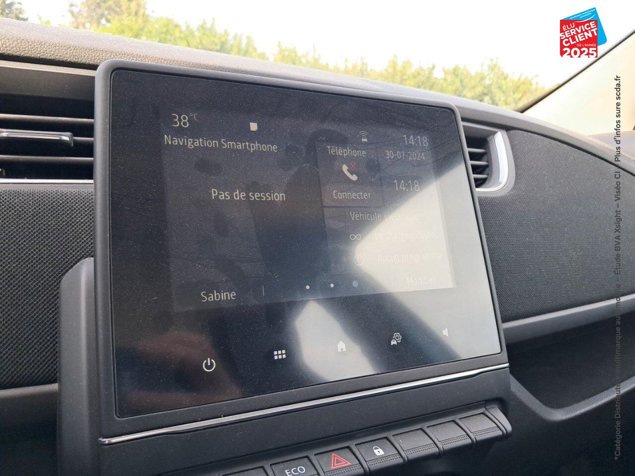 Véhicule d'occasion RENAULT ZOE LIFE CHARGE NORMALE R110 chez Renault Colmar