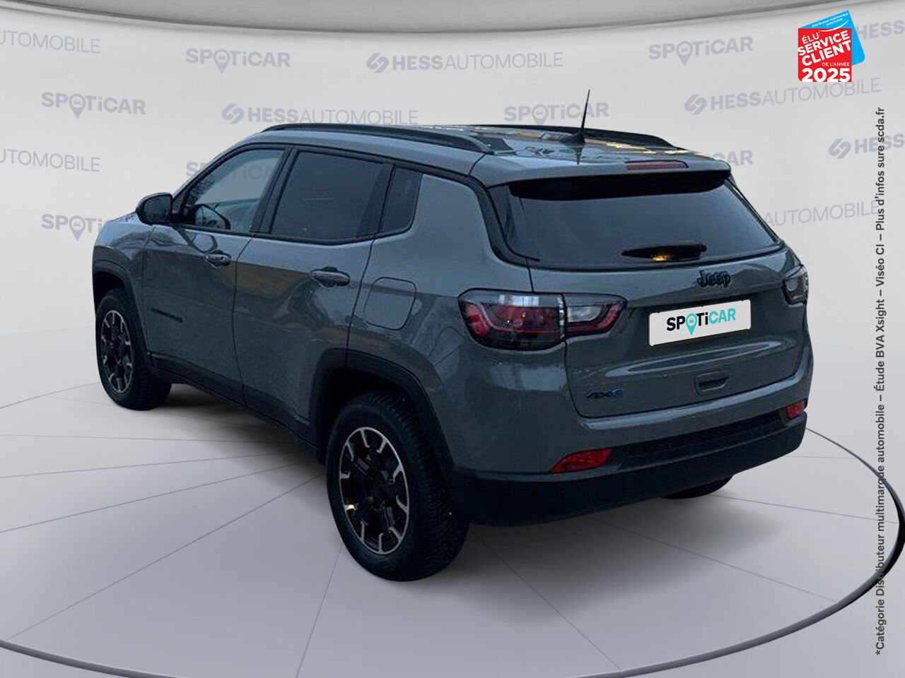 Véhicule d'occasion JEEP COMPASS 1.3 TURBO T4 240CH PHEV 4XE UPLAND AT6 EAWD chez Renault Colmar