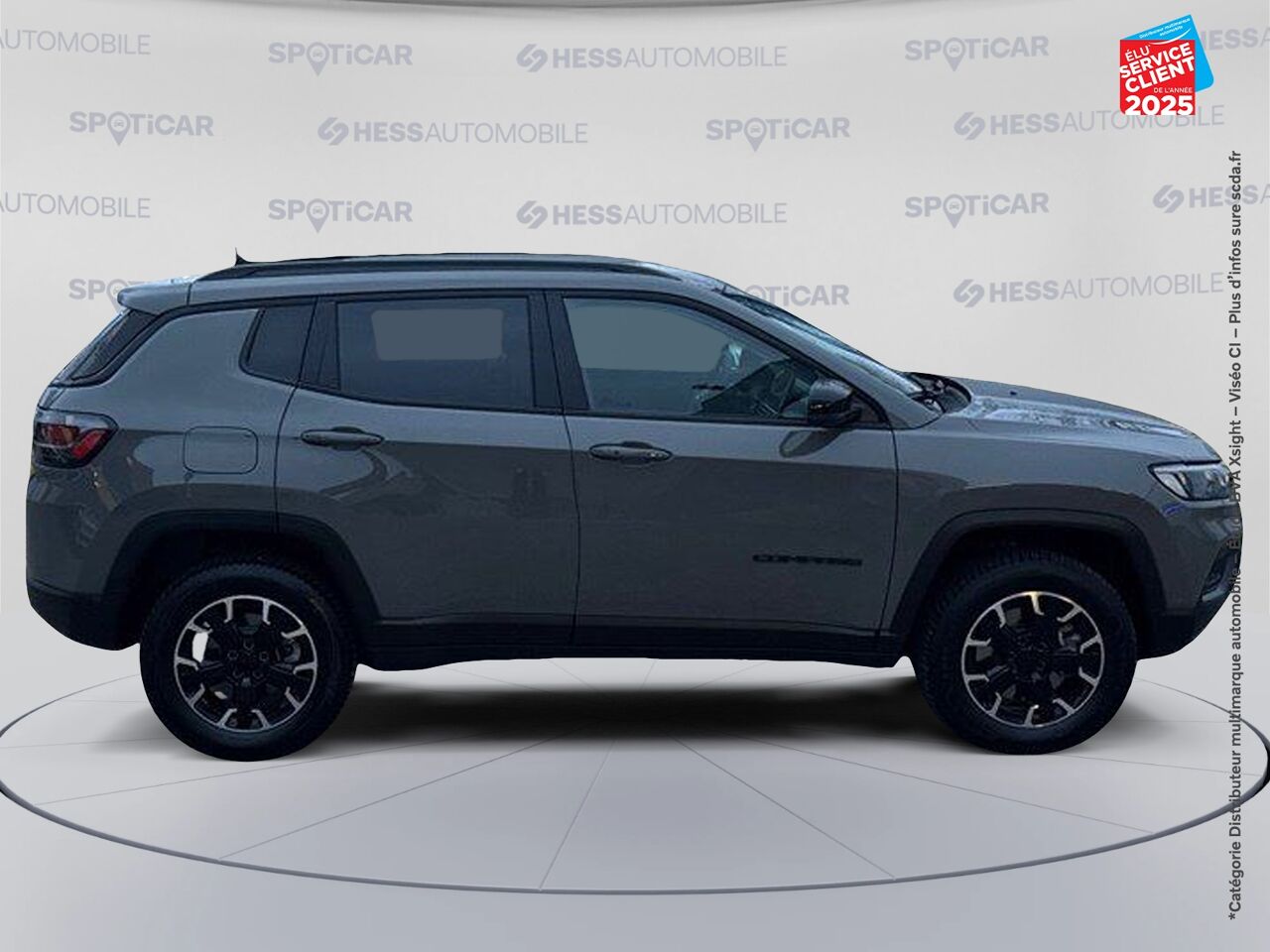 Véhicule d'occasion JEEP COMPASS 1.3 TURBO T4 240CH PHEV 4XE UPLAND AT6 EAWD chez Renault Colmar