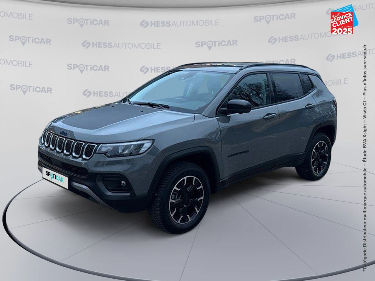 Véhicule d'occasion JEEP COMPASS 1.3 TURBO T4 240CH PHEV 4XE UPLAND AT6 EAWD chez Renault Colmar