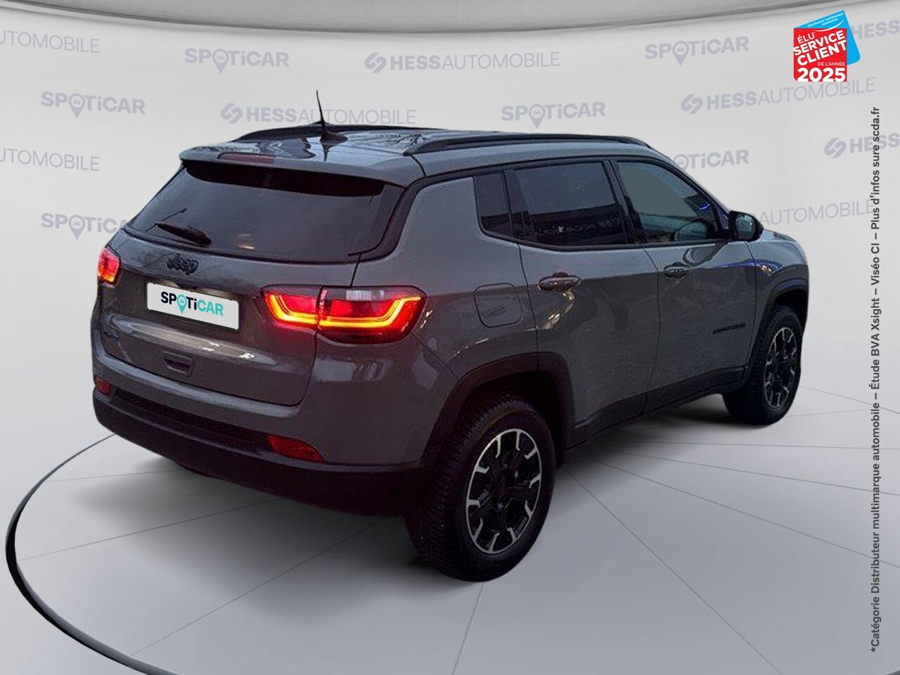 Véhicule d'occasion JEEP COMPASS 1.3 TURBO T4 240CH PHEV 4XE UPLAND AT6 EAWD chez Renault Colmar