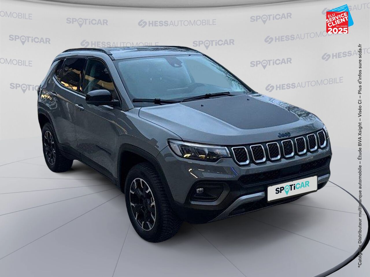 Véhicule d'occasion JEEP COMPASS 1.3 TURBO T4 240CH PHEV 4XE UPLAND AT6 EAWD chez Renault Colmar