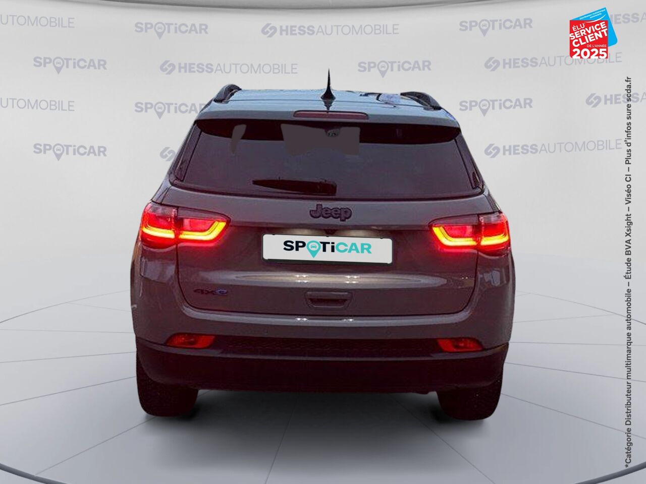 Véhicule d'occasion JEEP COMPASS 1.3 TURBO T4 240CH PHEV 4XE UPLAND AT6 EAWD chez Renault Colmar