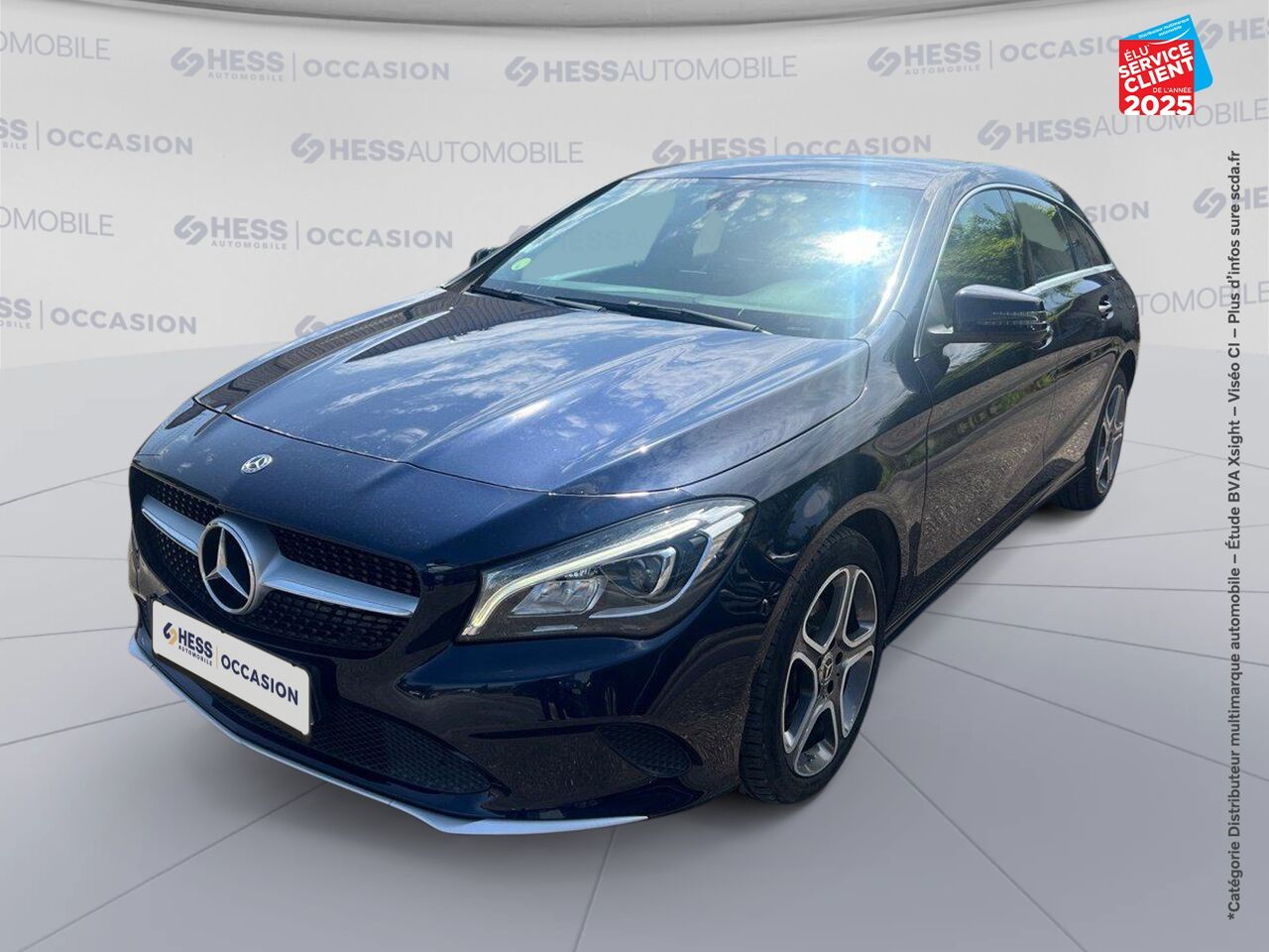 Véhicule d'occasion MERCEDES-BENZ CLA SHOOTING BRAKE 180 D BUSINESS 7G-DCT chez BMW Pontarlier
